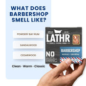 Barbershop Soap Bar LATHR Made In Canada