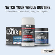 Natural Deodorant Barbershop LATHR Made In Canada