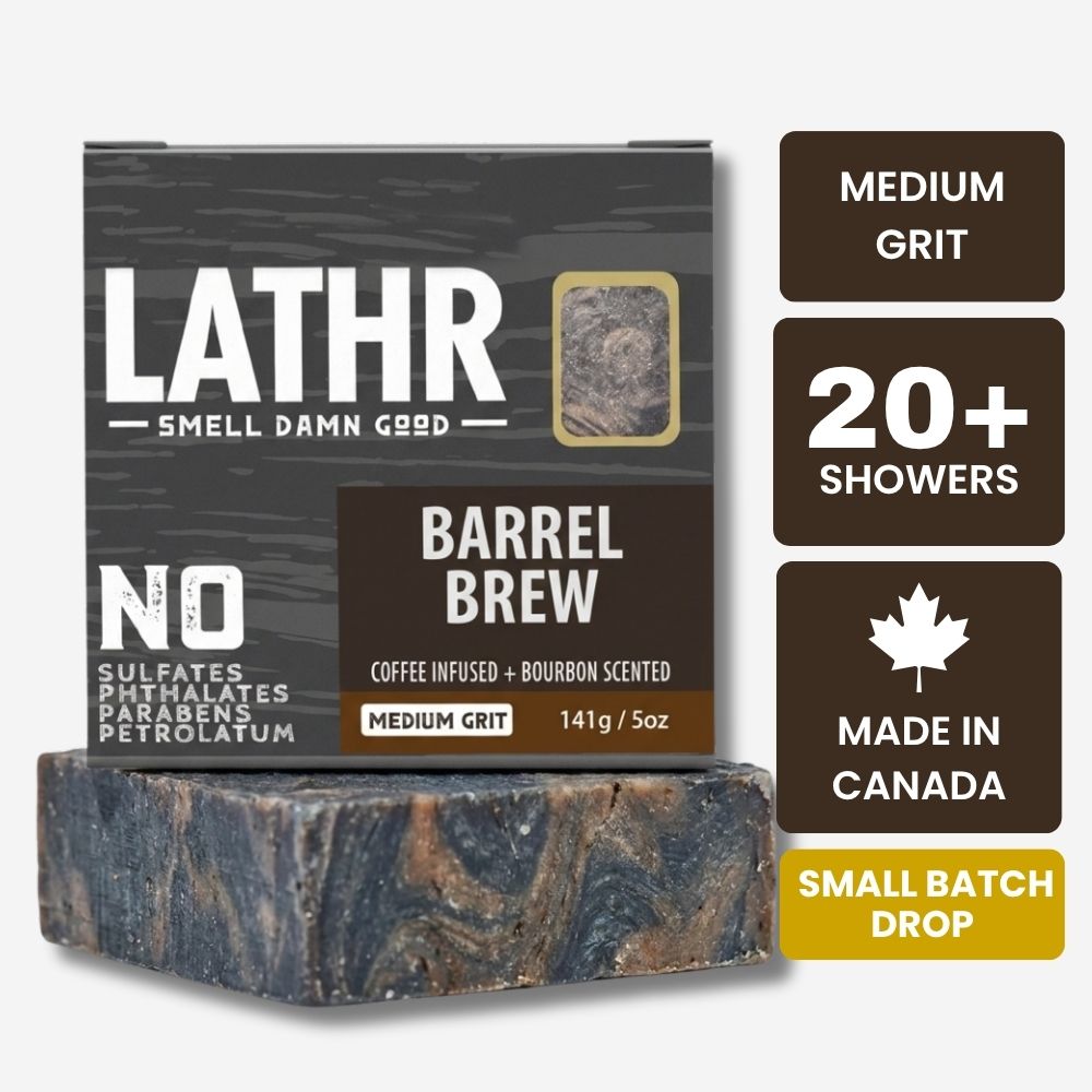 Barrel Brew Soap Bar LATHR Made In Canada