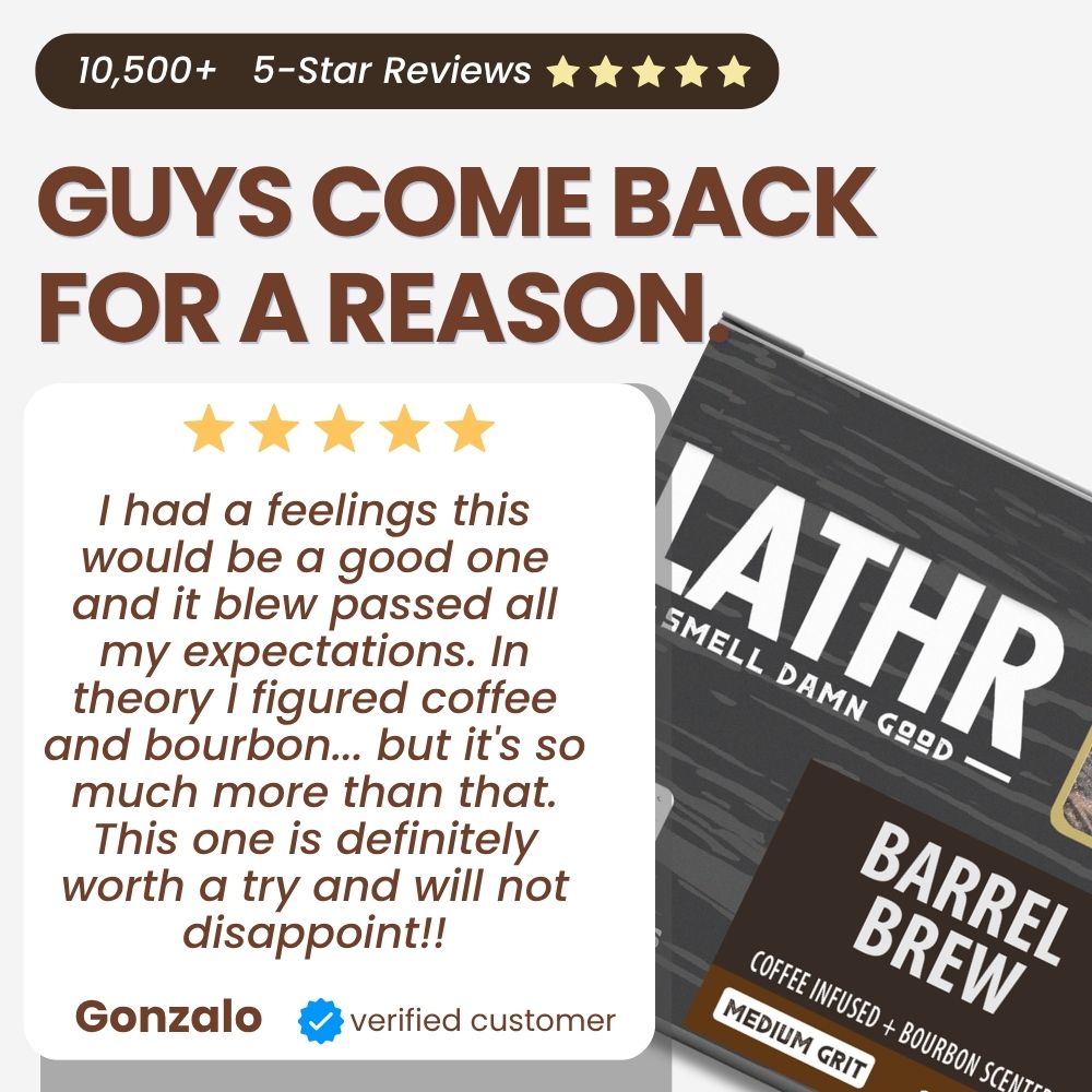 Barrel Brew Soap Bar LATHR Made In Canada