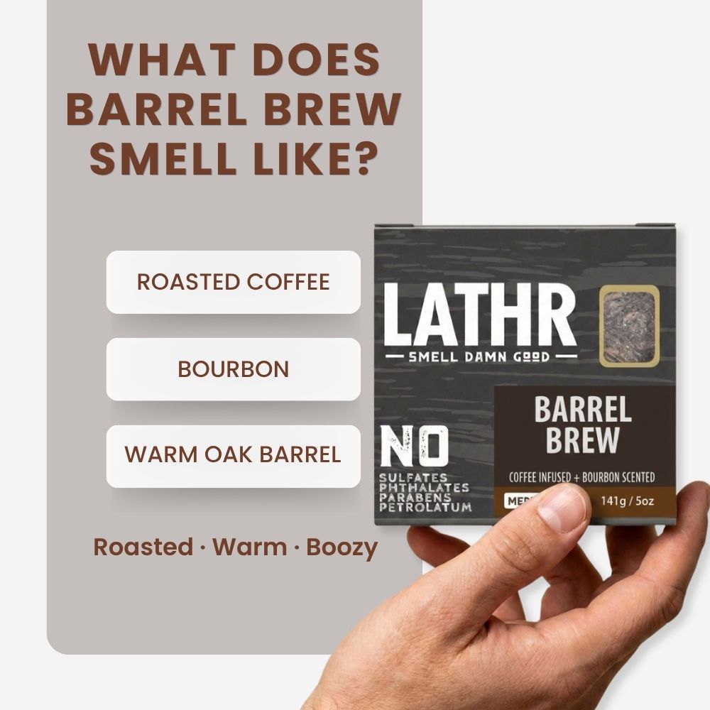 Barrel Brew Soap Bar LATHR Made In Canada