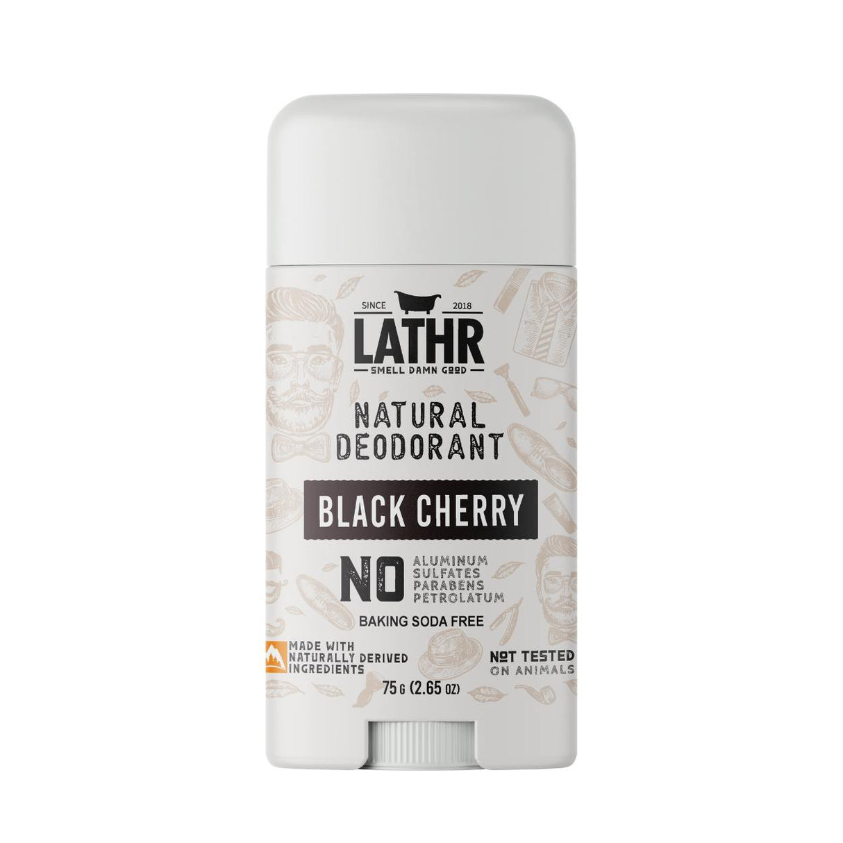 Natural Clear Deodorant Black Cherry
