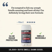 Natural Deodorant Black Cherry LATHR Made In Canada