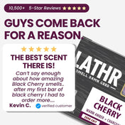 Black Cherry Soap Bar LATHR Made In Canada