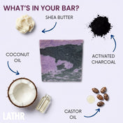 Black Cherry Soap Bar LATHR Made In Canada