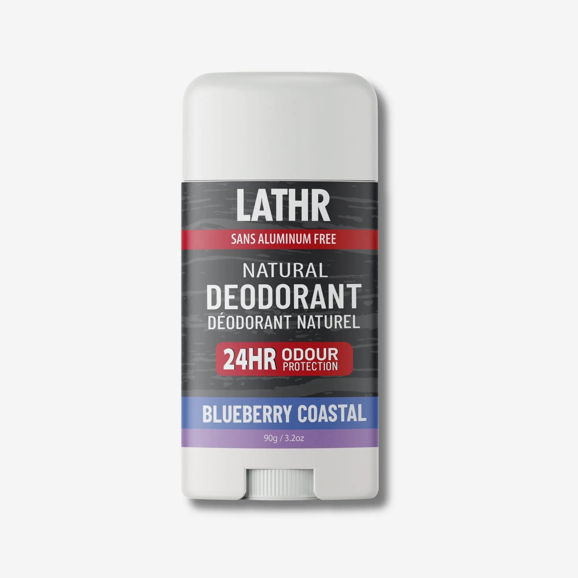 Natural Deodorant Blueberry Coastal LATHR Made In Canada