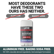 Natural Deodorant Blueberry Coastal LATHR Made In Canada