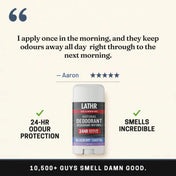 Natural Deodorant Blueberry Coastal LATHR Made In Canada