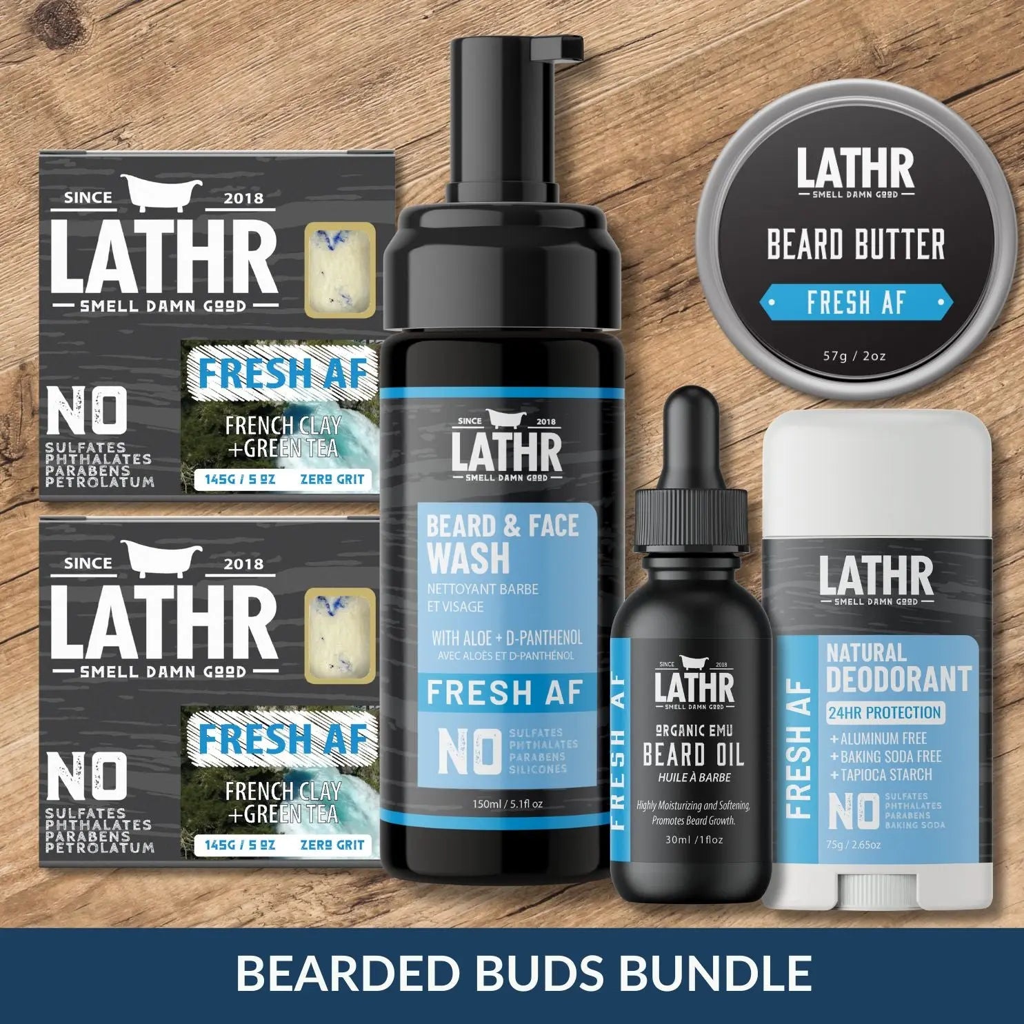 Bearded Buds Bundle LATHR Made In Canada