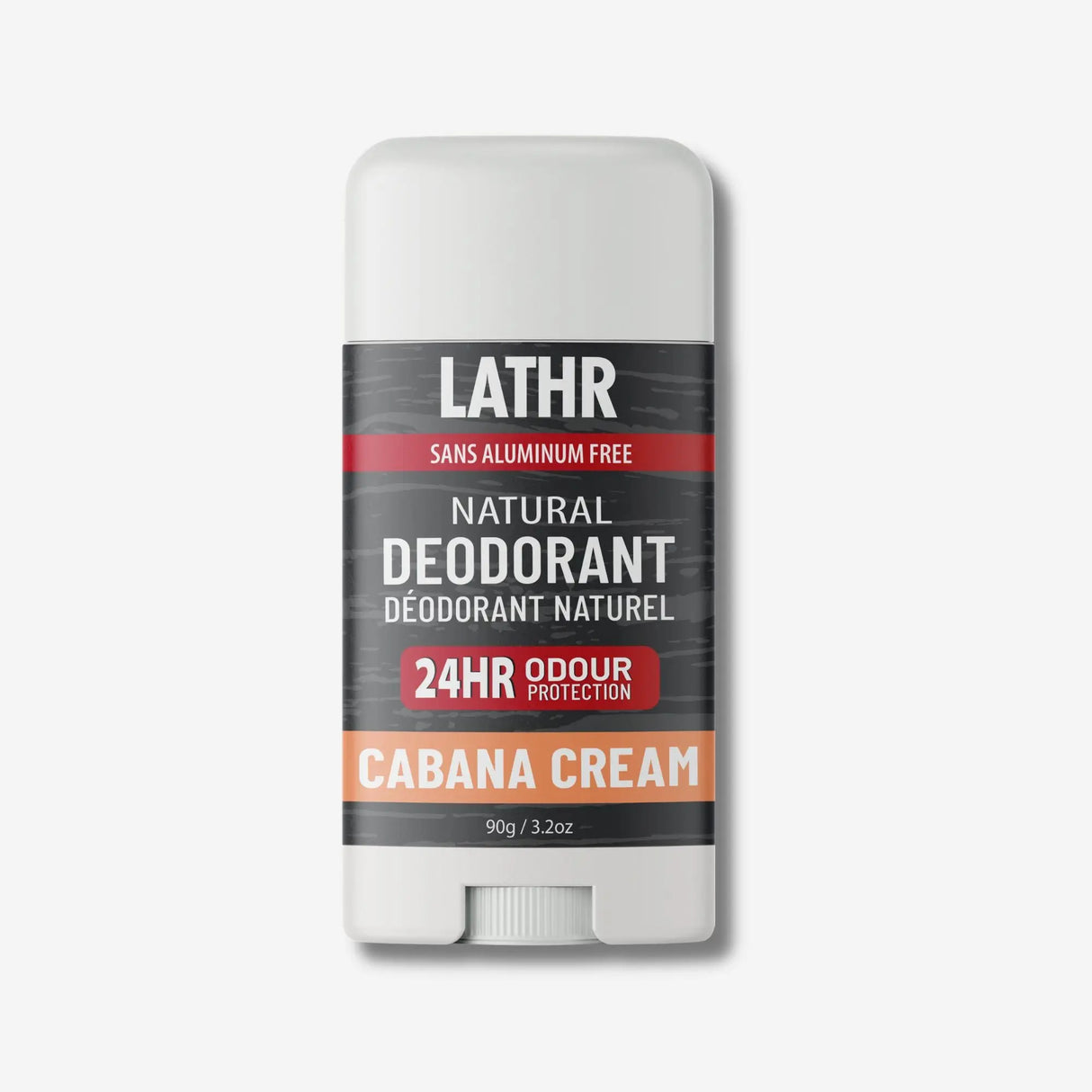 Natural Deodorant Cabana Cream LATHR Made In Canada
