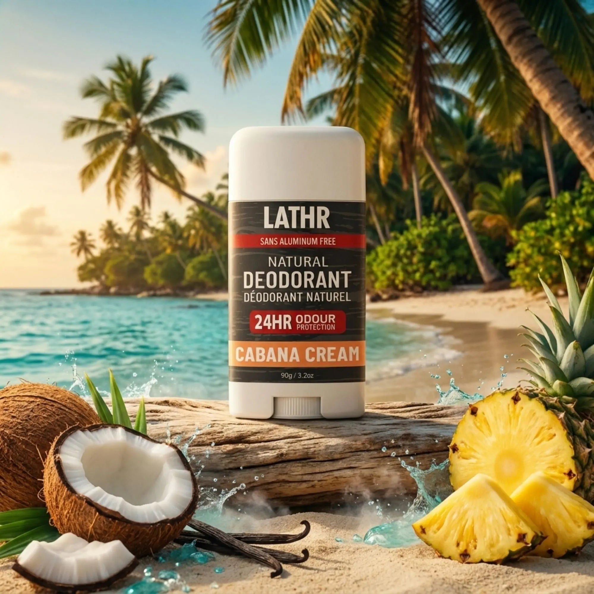 Aluminum Free Natural Deodorants Sensitive Skin Safe | Cabana
