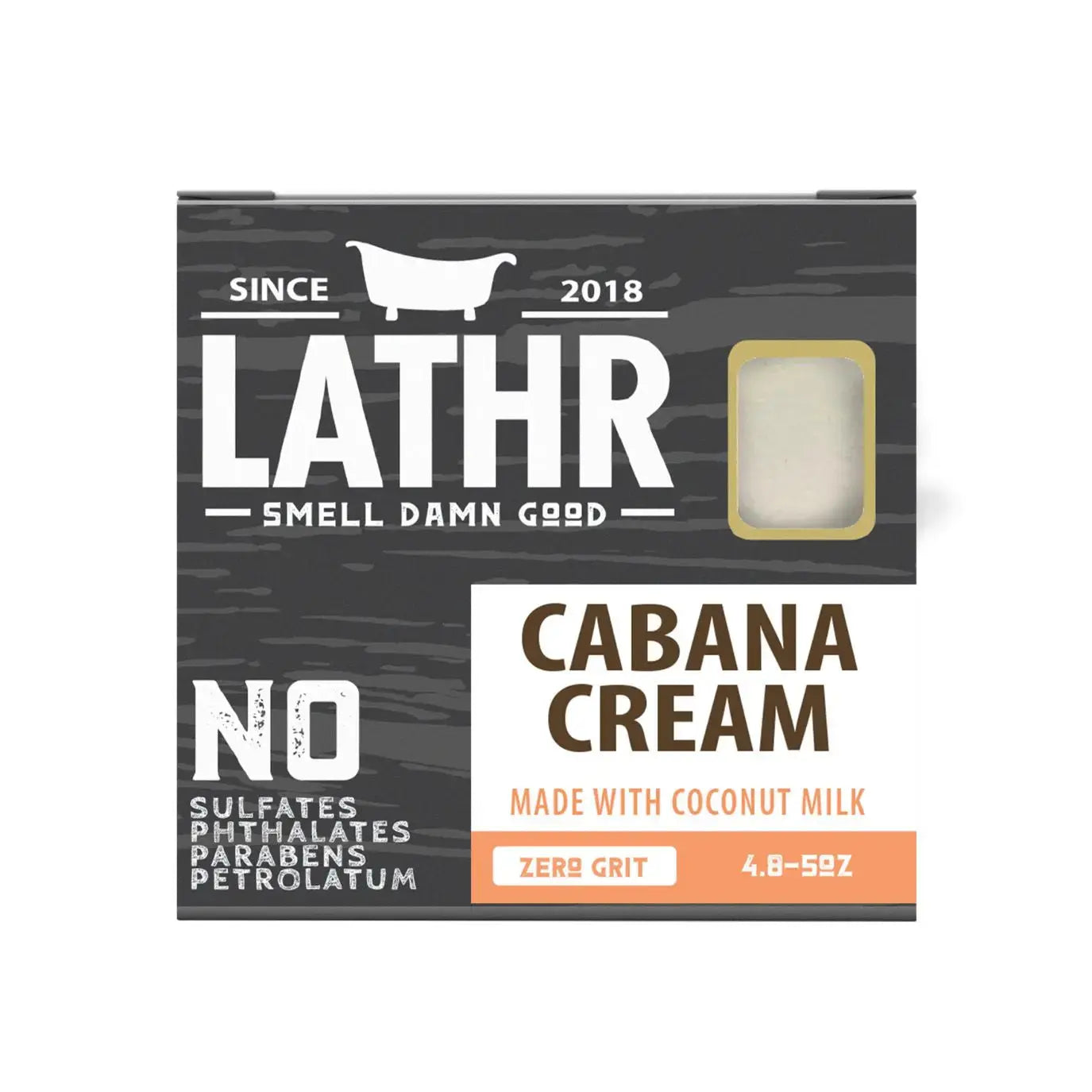 Cabana Cream Soap Bar LATHR Made In Canada
