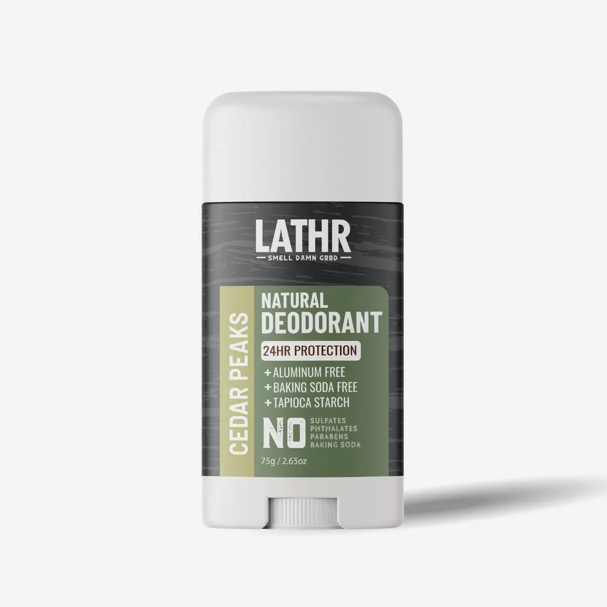 Natural Deodorant Cedar Peaks LATHR Made In Canada