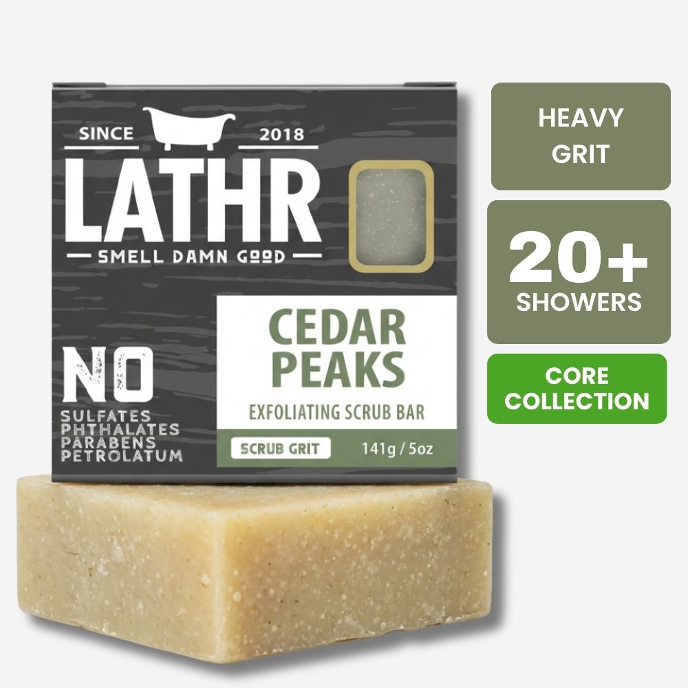 Cedar Peaks Soap Bar LATHR Made In Canada