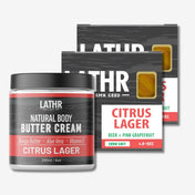 Citrus Lager Soap Bar LATHR Made In Canada
