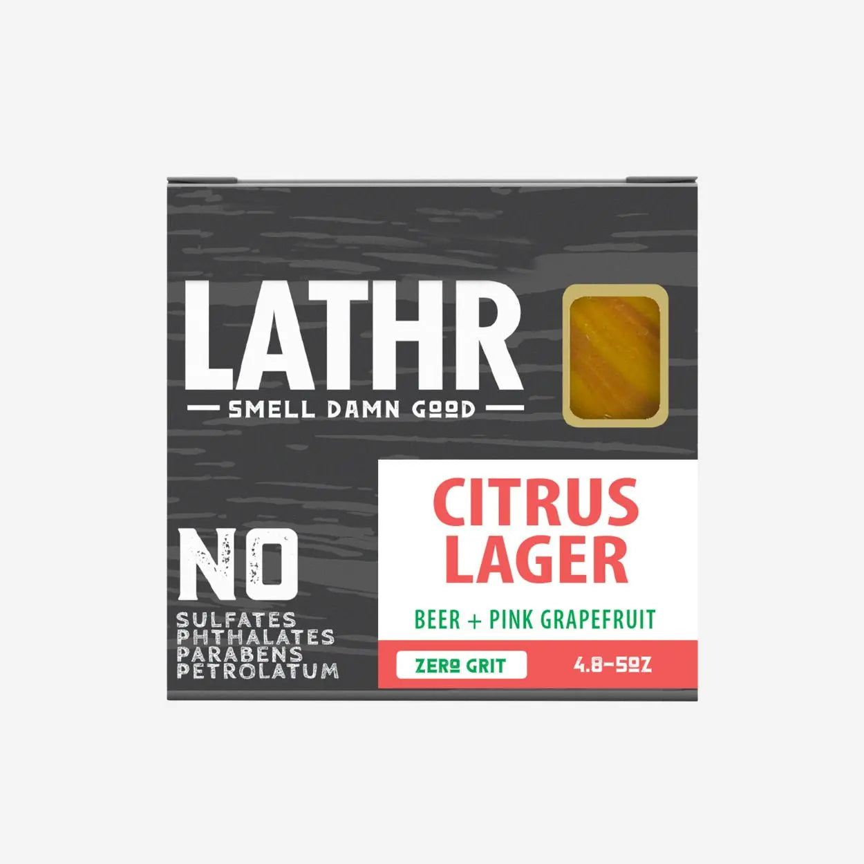 Citrus Lager Soap Bar LATHR Made In Canada