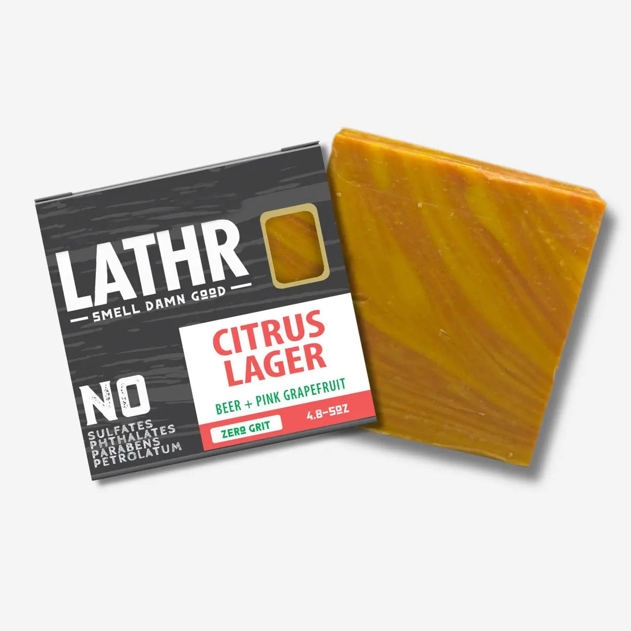Citrus Lager Soap Bar LATHR Made In Canada