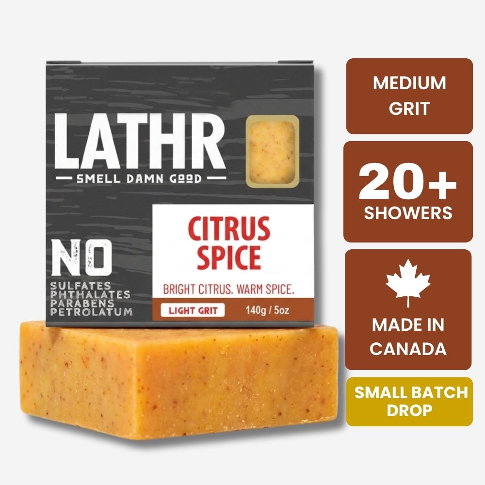 Citrus Spice Soap Bar LATHR Made In Canada