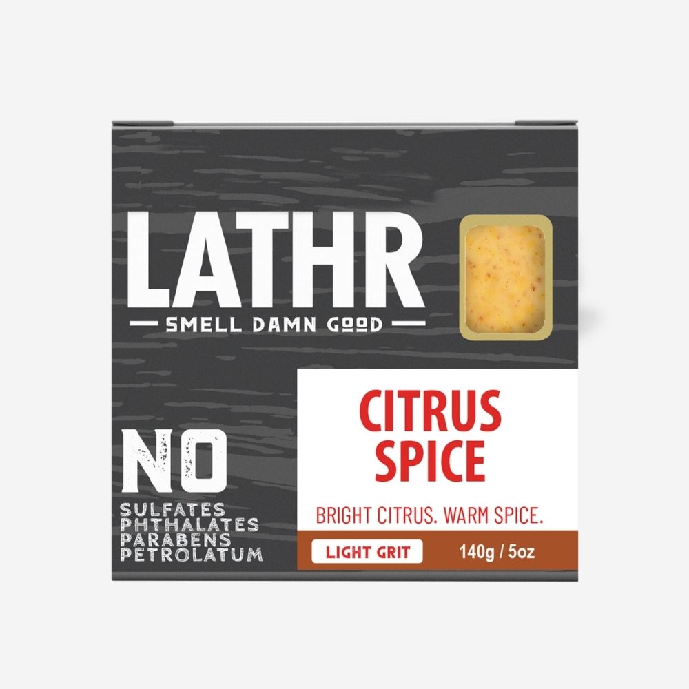 Citrus Spice Soap Bar LATHR Made In Canada