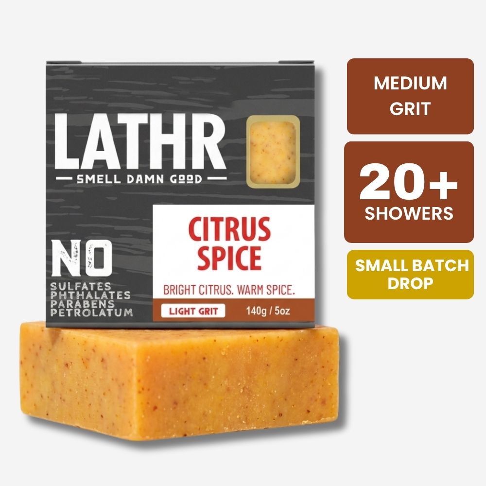 Citrus Spice Soap Bar LATHR Made In Canada