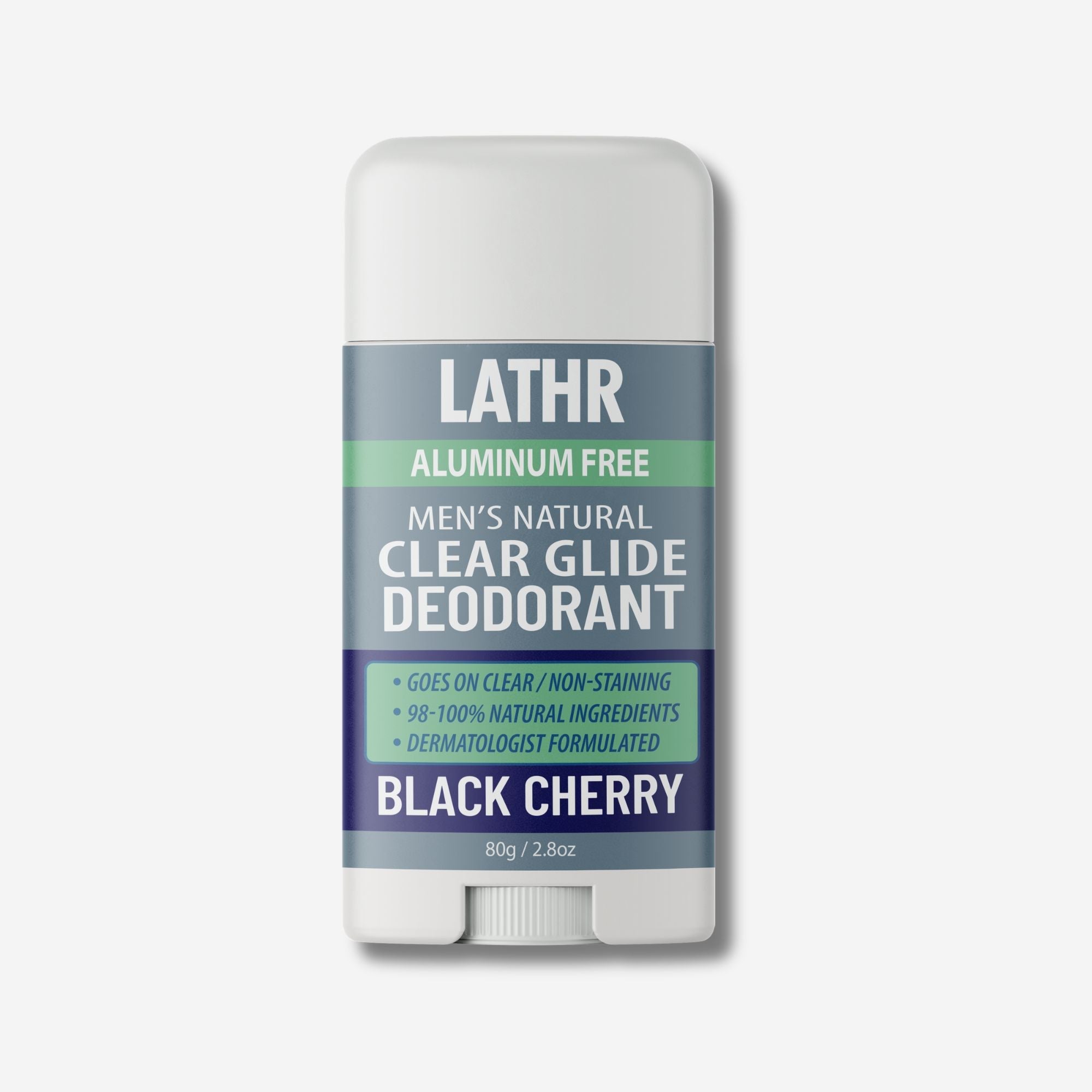 Clear Glide Deodorant Black Cherry LATHR Made In Canada