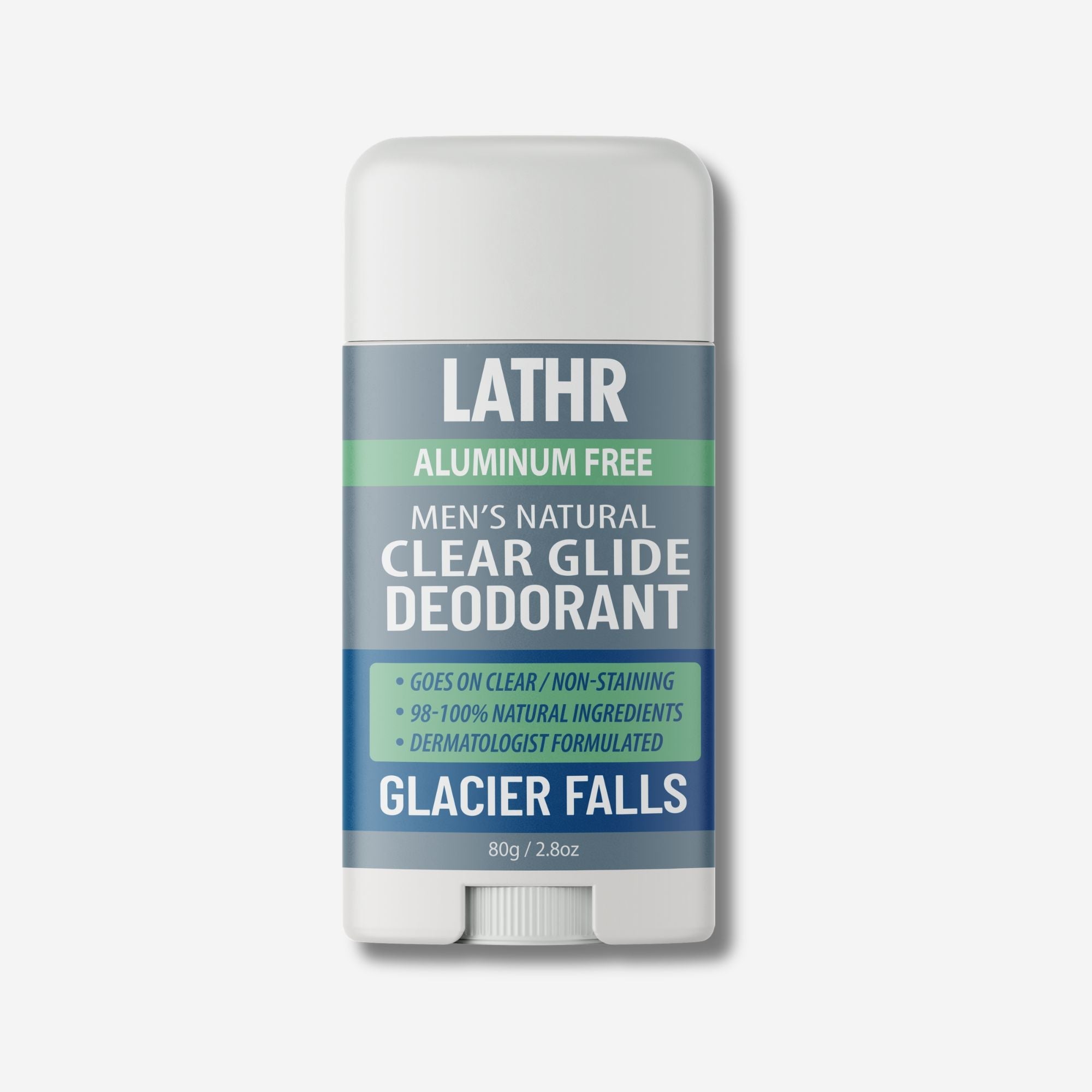 Clear Glide Deodorant Glacier Falls LATHR Made In Canada
