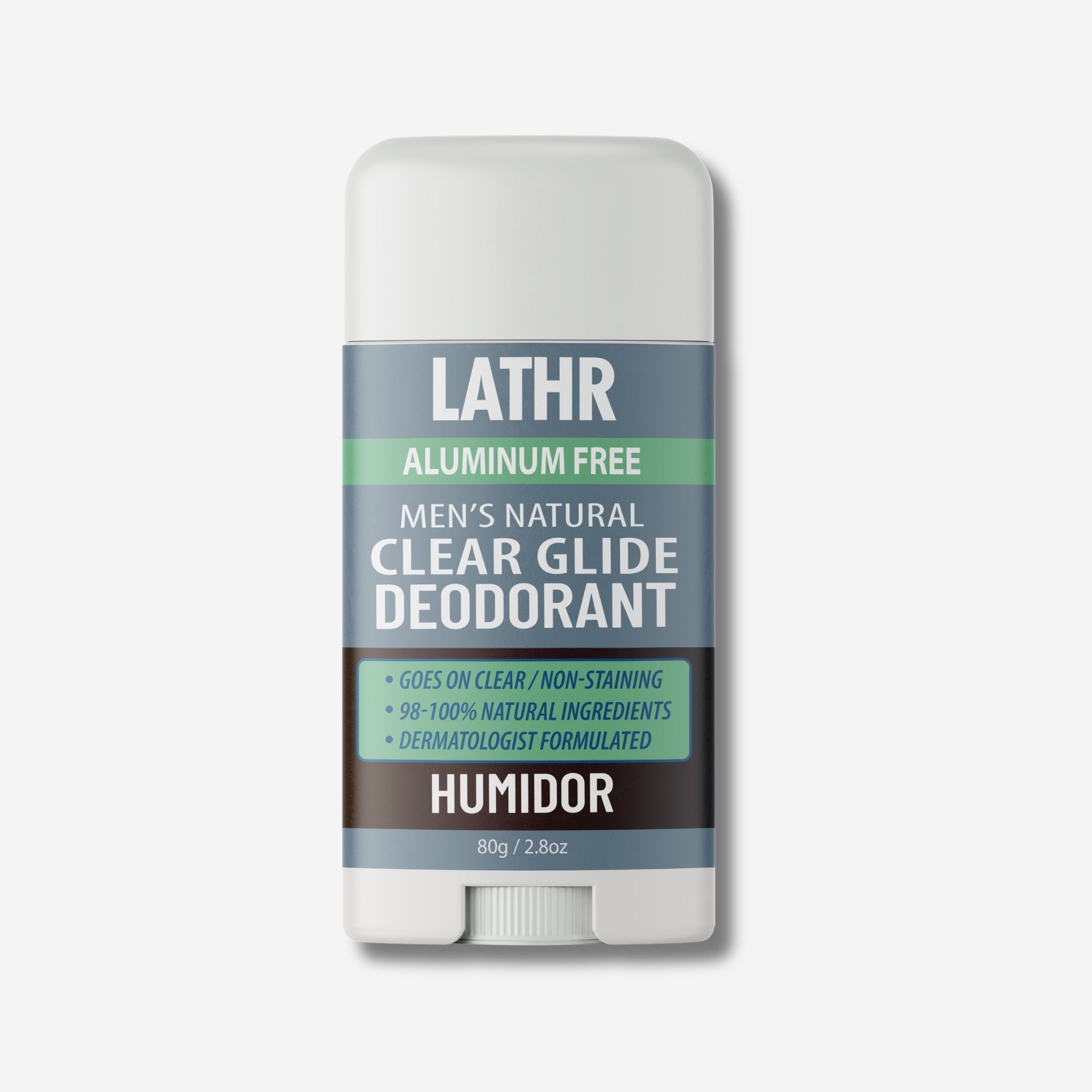 Clear Glide Deodorant Humidor LATHR Made In Canada