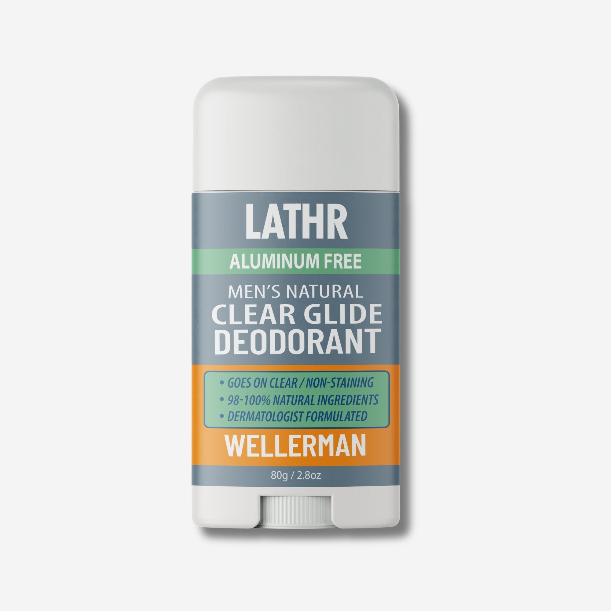 Clear Glide Deodorant Wellerman LATHR Made In Canada