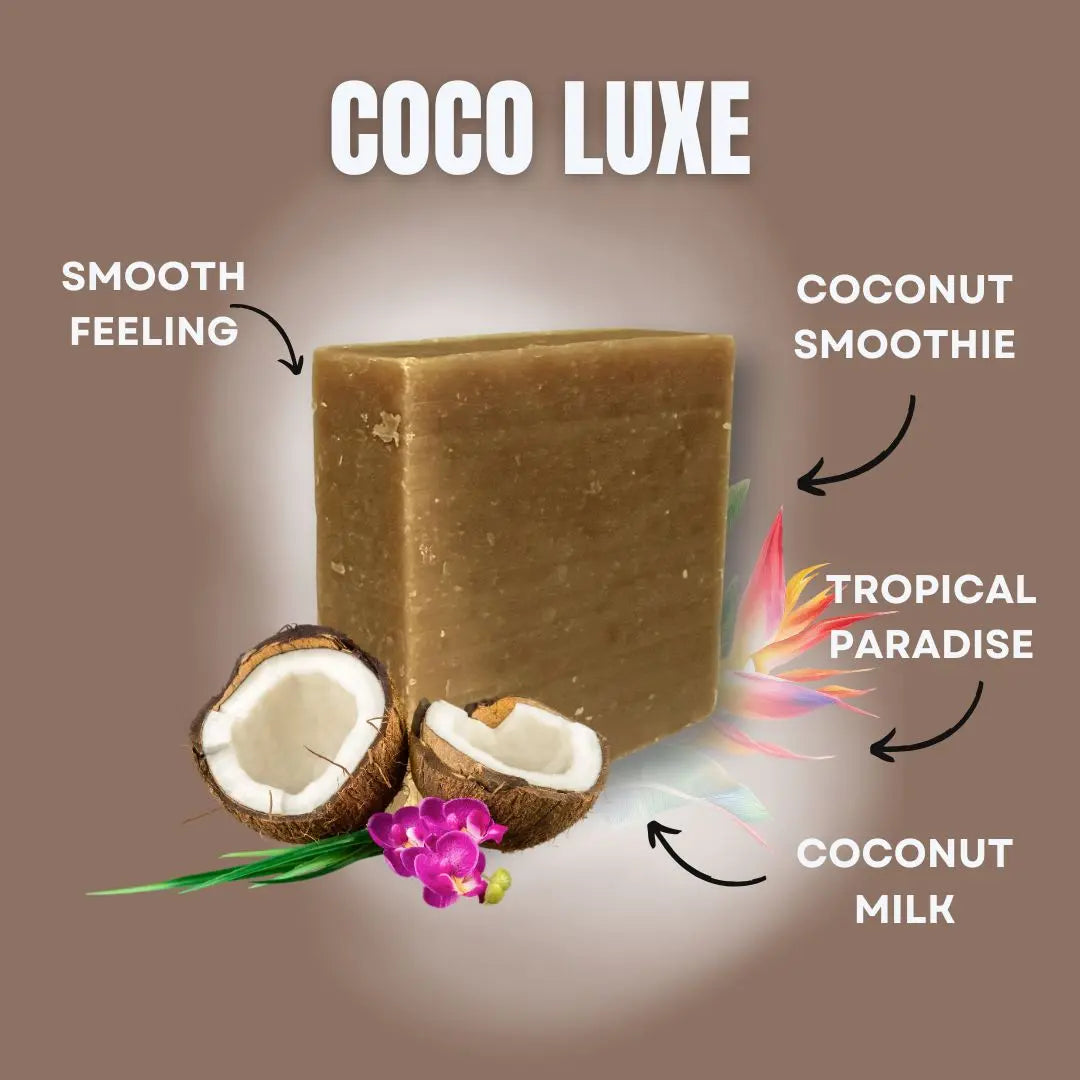 Coco Luxe Soap Bar LATHR Made In Canada