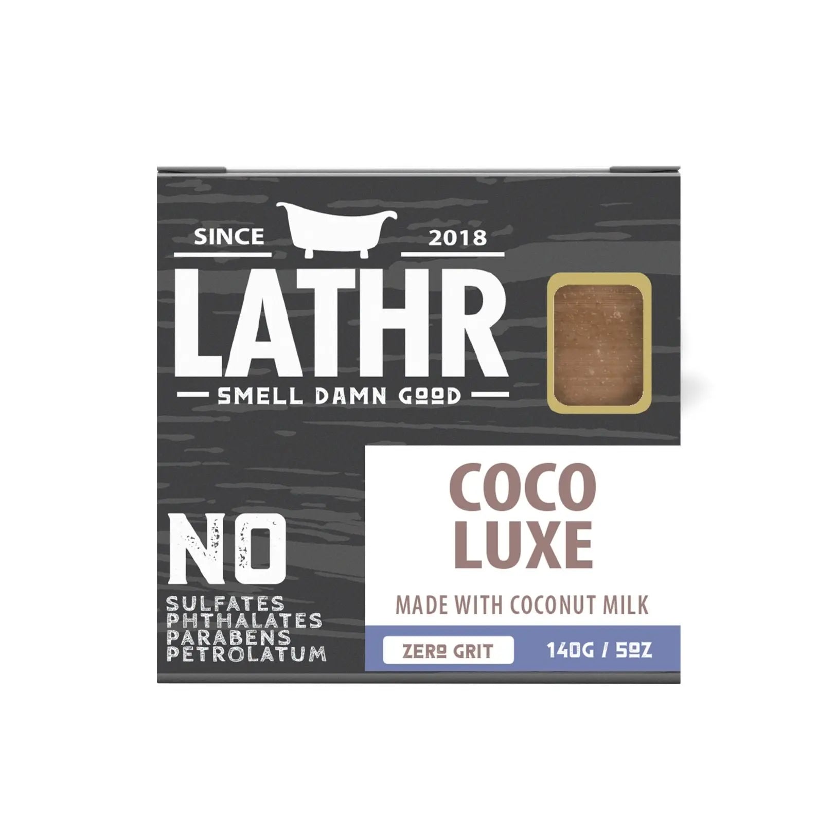 Coco Luxe Soap Bar LATHR Made In Canada