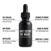 Custom Pour Beard Oil (2 Bottles) LATHR Made In Canada