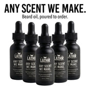 Custom Pour Beard Oil (2 Bottles) LATHR Made In Canada