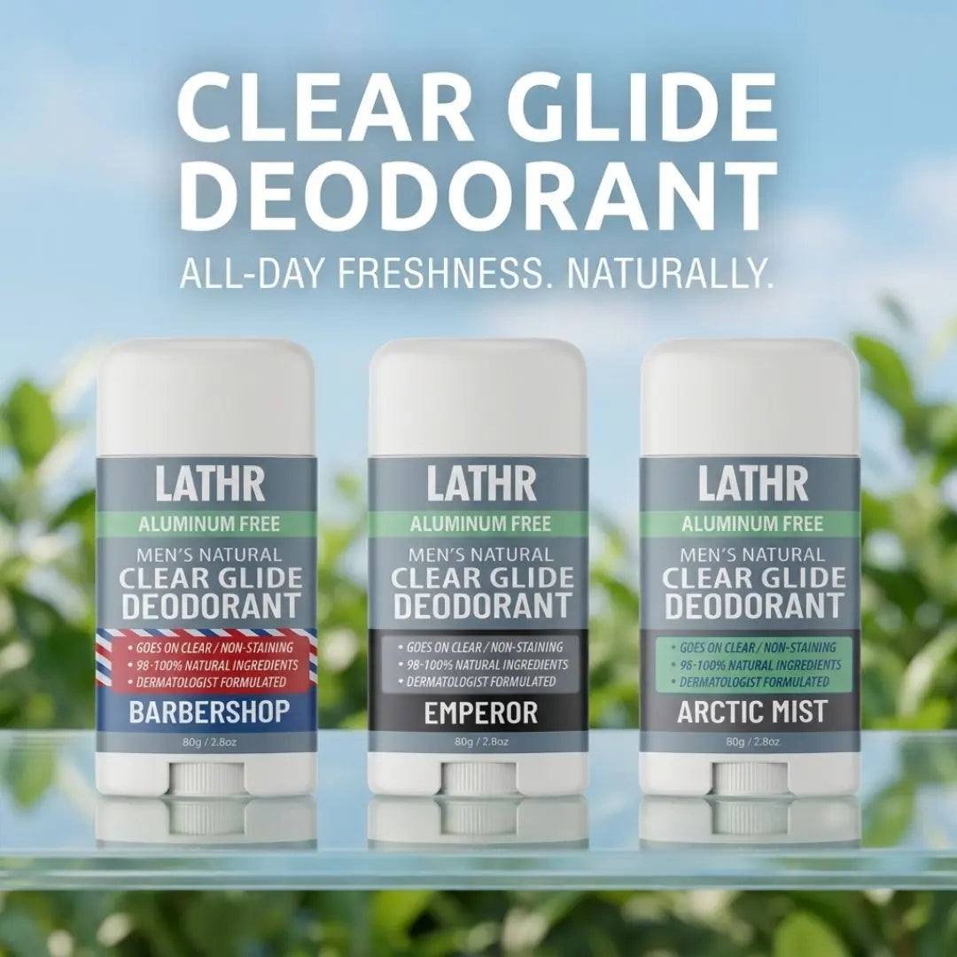 Clear Glide Deodorant LATHR Made In Canada