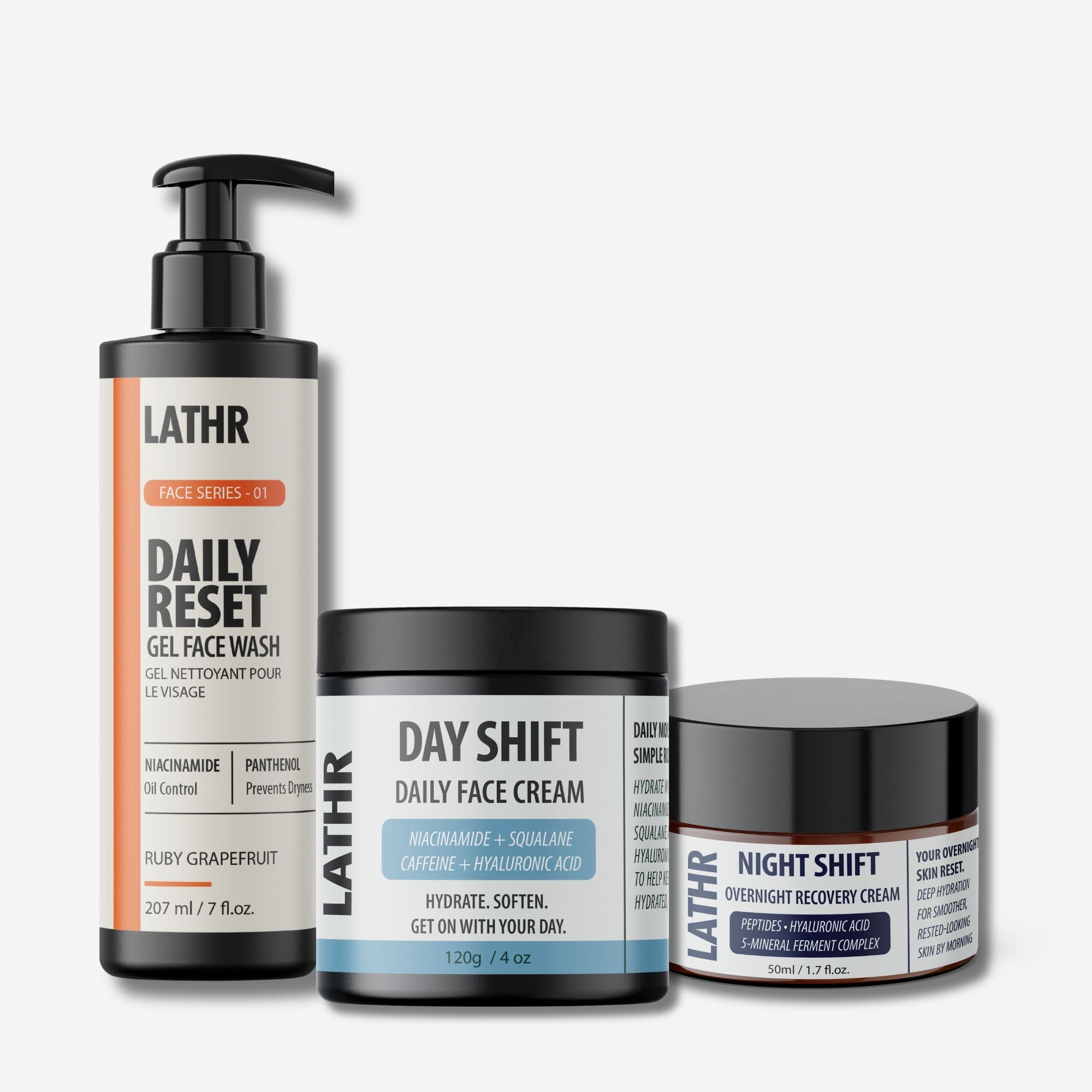 Daily Face Routine LATHR Made In Canada