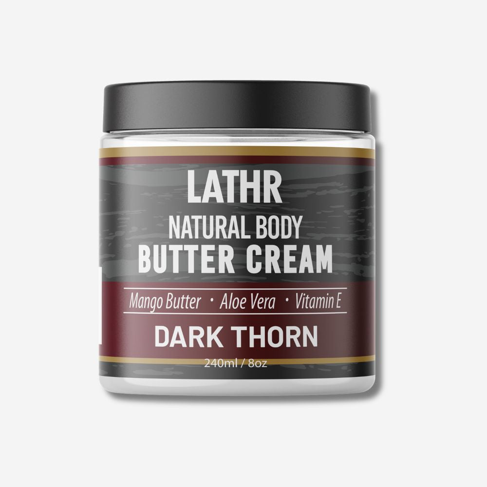 Body Butter Cream Dark Thorn LATHR Made In Canada