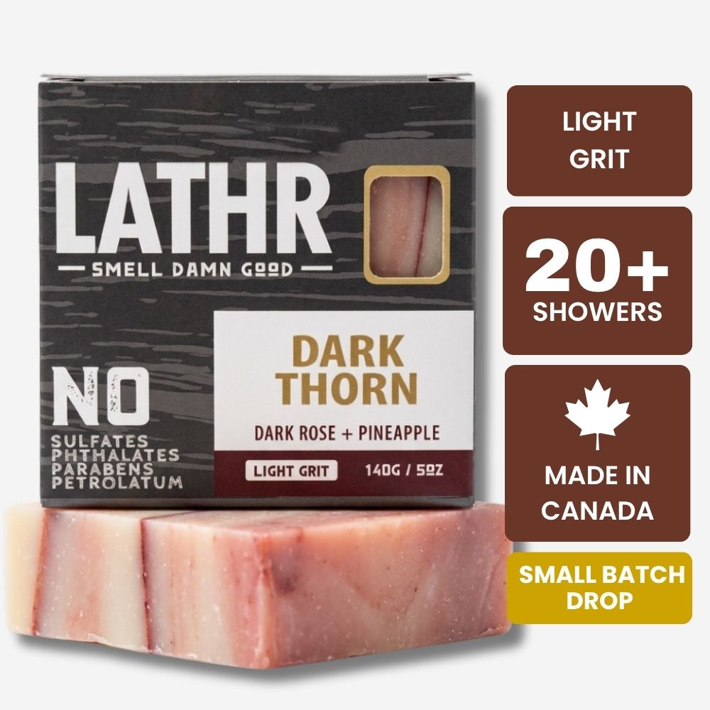 Dark Thorn Soap Bar LATHR Made In Canada