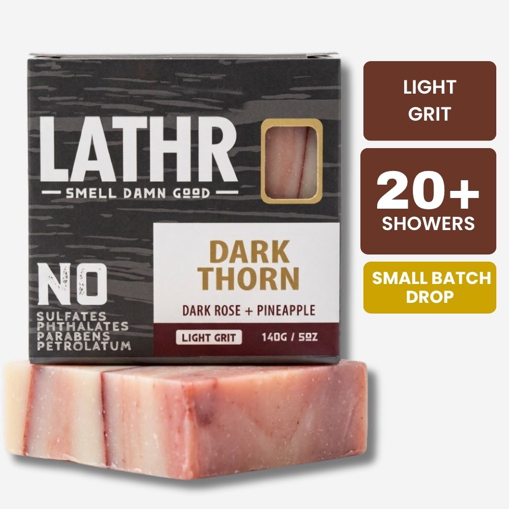 Dark Thorn Soap Bar LATHR Made In Canada