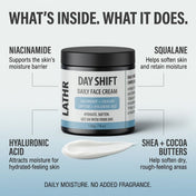 Day Shift Daily Face Cream LATHR Made In Canada