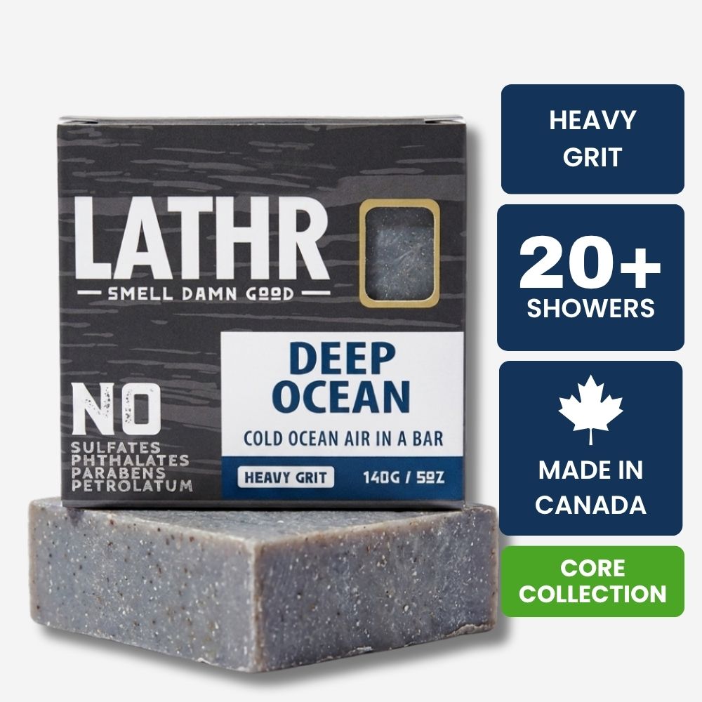 Deep Ocean Soap Bar LATHR Made In Canada