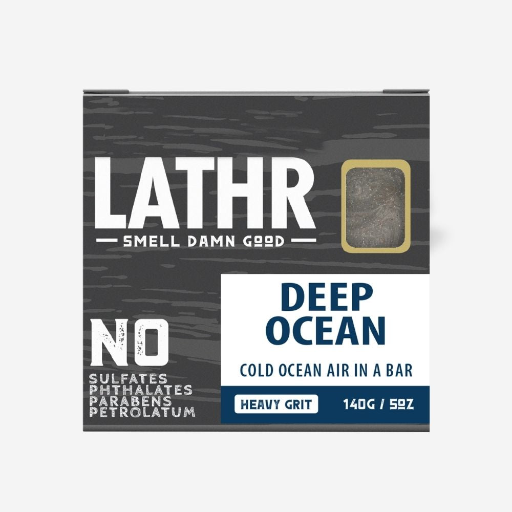 Deep Ocean Soap Bar LATHR Made In Canada