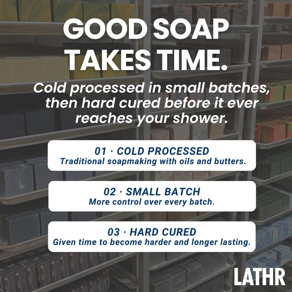 Deep Ocean Soap Bar LATHR Made In Canada