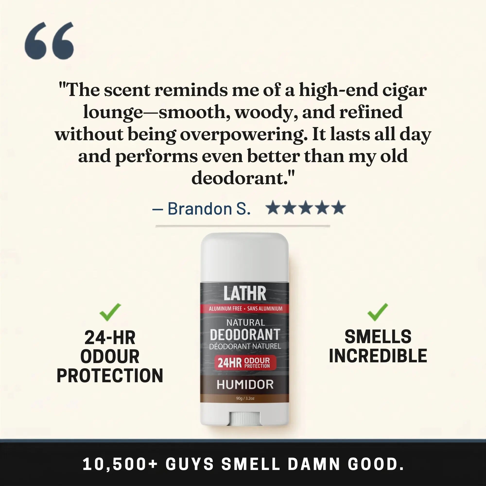 Natural Deodorant Humidor
