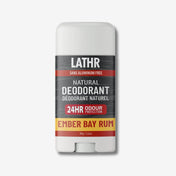 Natural Deodorant Ember Bay Rum LATHR Made In Canada