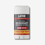 Natural Deodorant Ember Bay Rum LATHR Made In Canada