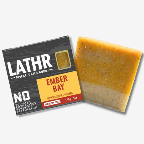 Ember Bay Rum Soap Bar LATHR Made In Canada