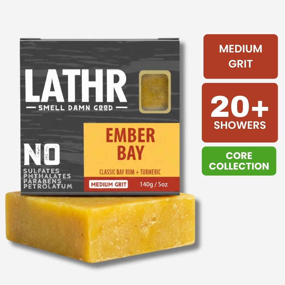 Ember Bay Rum Soap Bar LATHR Made In Canada