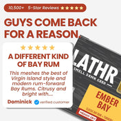 Ember Bay Rum Soap Bar LATHR Made In Canada