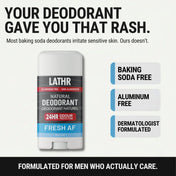 Natural Deodorant Fresh AF