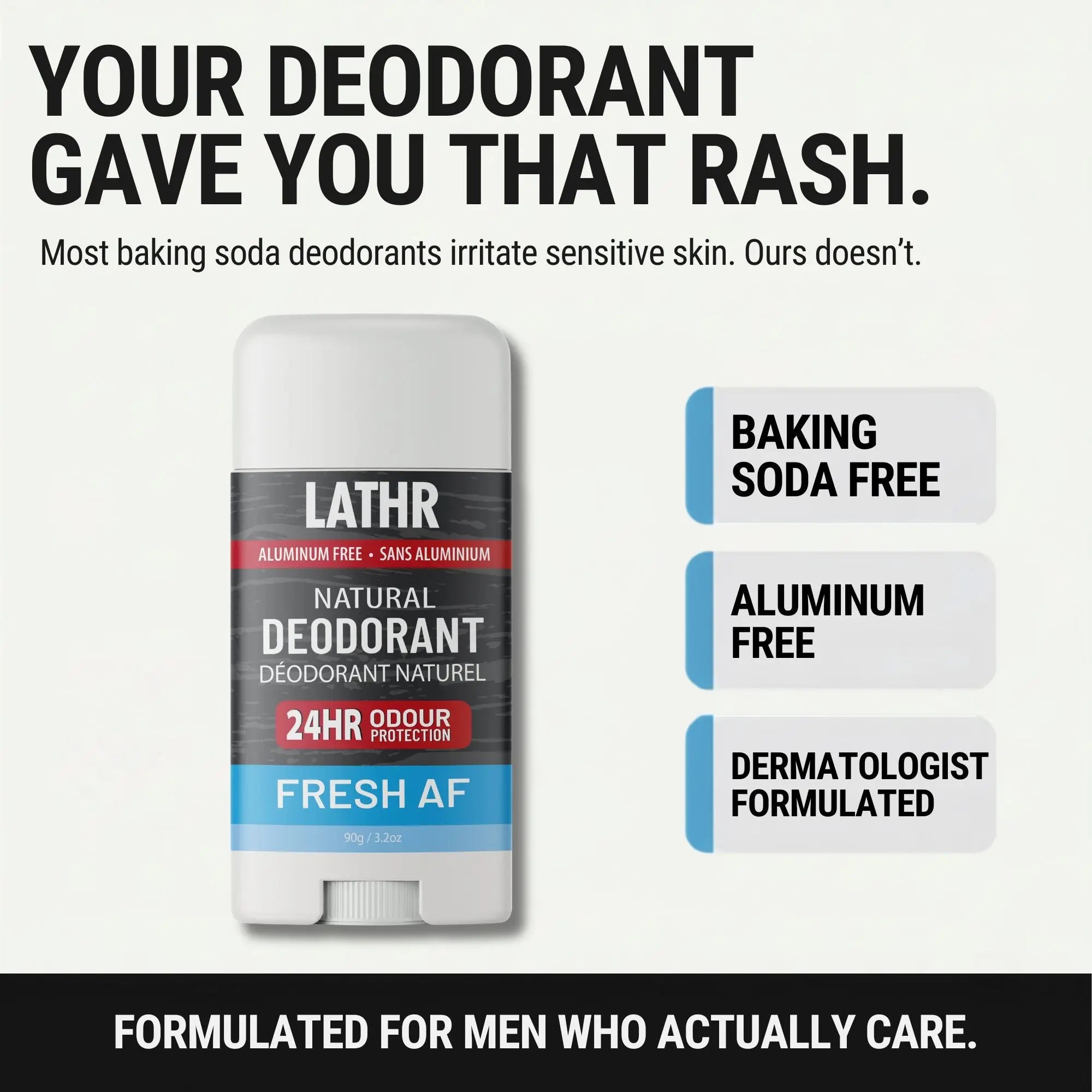 Natural Deodorant Fresh AF