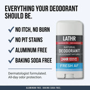 Natural Deodorant Fresh AF
